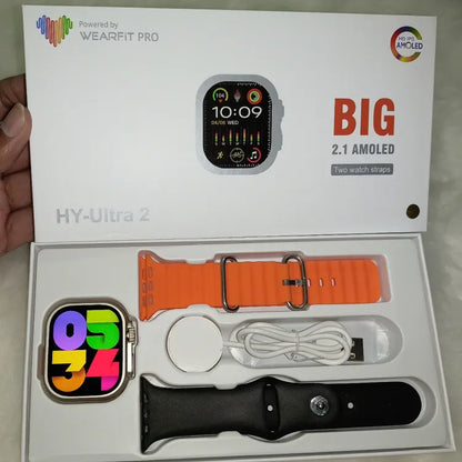 HY ULTRA 2 | 2 IN 1 SMART WATCH Wearfit Pro