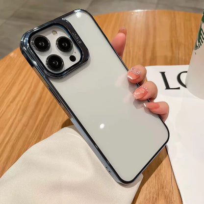 Invisible Kickstand Clear iPhone Case With Lens Protector