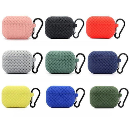 Woven Pattern Silicone Soft Case for Airpods pro 2